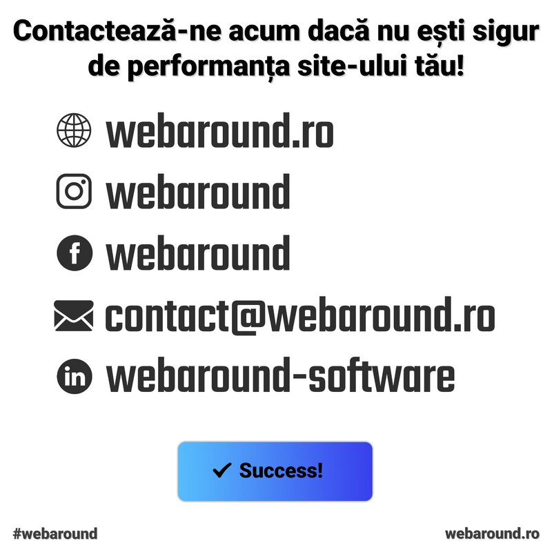 Webaround - Creare platforma online.